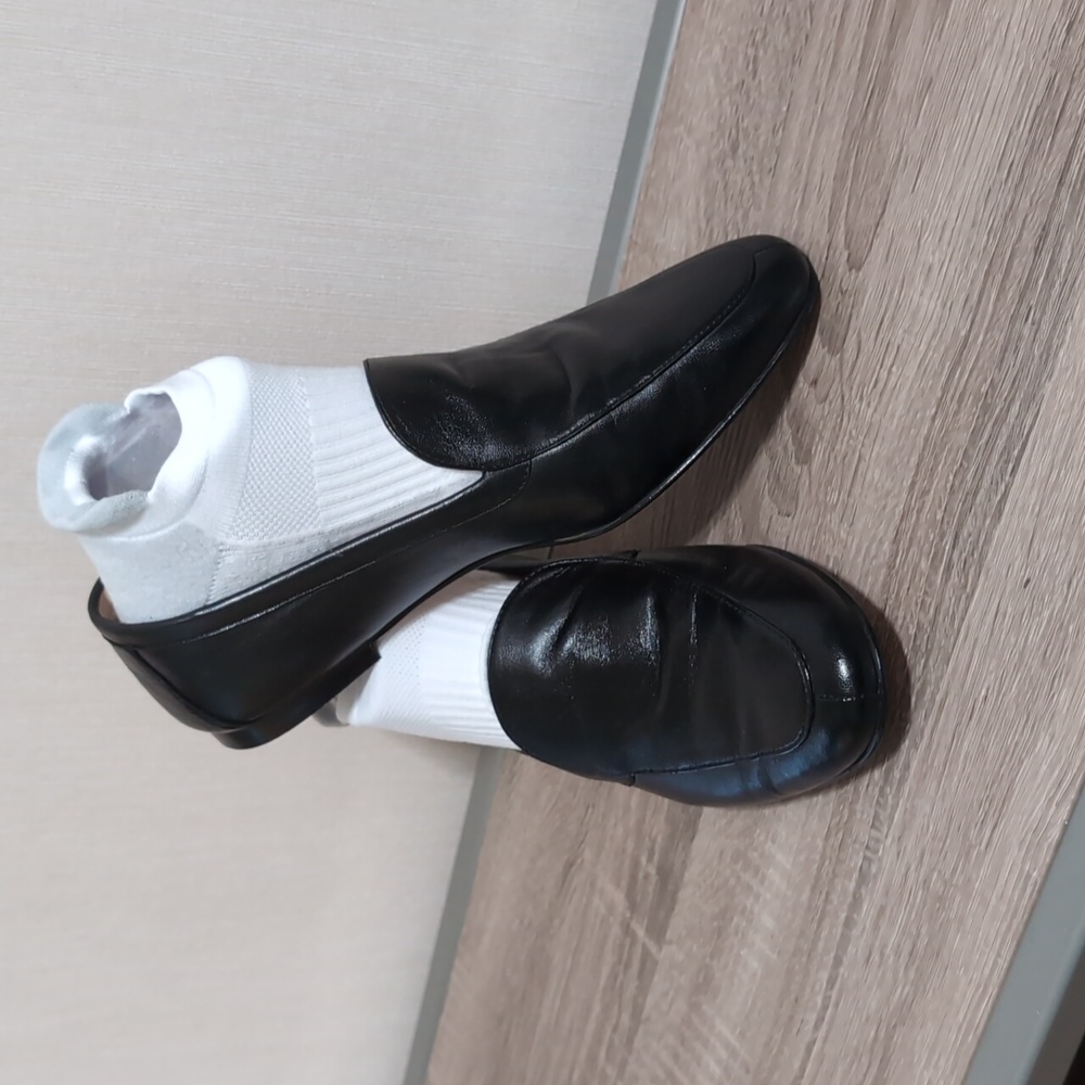 J. Crew Cecile Loafers Black Leather US 8.5 New w/o Box